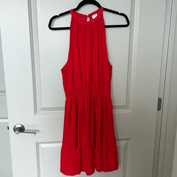 • Aritzia • Red Wilfred Effet Mini Dress - Picture 3 of 10